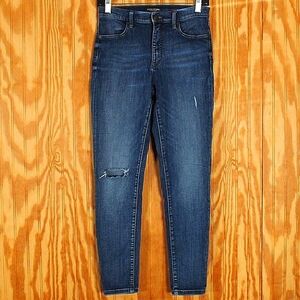 Banana Republic Premium Denim Distressed Skinny Jeans - Size 28